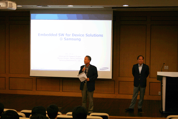 Invited Lecture by Jong-deok Choi, Executive Vice President of Samsung Electronics’ Semiconductor Business